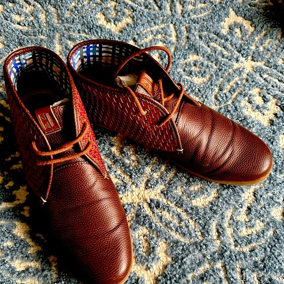 Ben Sherman 11.5 Worn 3 times Leather Chukka boots - Picture 1 of 5